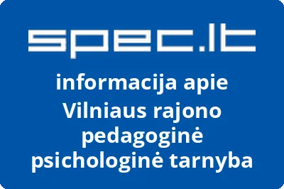 Vilniaus rajono pedagoginė psichologinė tarnyba