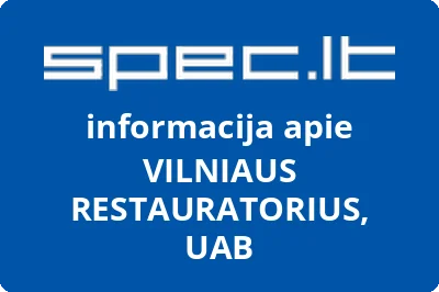 VILNIAUS RESTAURATORIUS, UAB