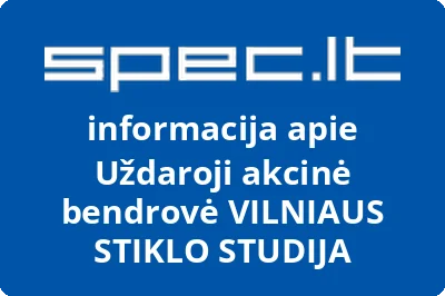 VILNIAUS STIKLO STUDIJA, UAB