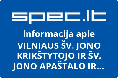 Vilniaus Šv. Jono Krikštytojo ir Šv. Jono Apaštalo ir Evangelisto bažnyčia