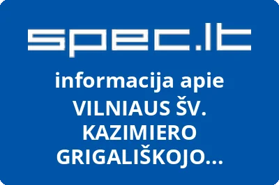 VILNIAUS ŠV. KAZIMIERO GRIGALIŠKOJO CHORALO STUDIJA
