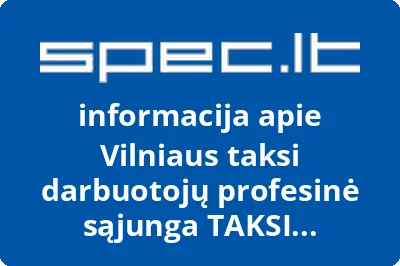 Vilniaus taksi darbuotojų profesinė sąjunga TAKSI Solidarumas