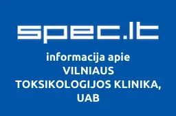 VILNIAUS TOKSIKOLOGIJOS KLINIKA, UAB