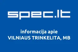 VILNIAUS TRINKELITA, MB | spec.lt