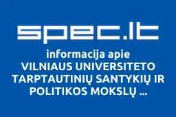 VILNIAUS UNIVERSITETO TARPTAUTINIŲ SANTYKIŲ IR POLITIKOS MOKSLŲ INSTITUTO STUDENTŲ KORPORACIJA REPUBLICA | spec.lt