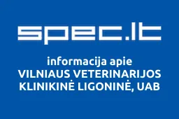 VILNIAUS VETERINARIJOS KLINIKINĖ LIGONINĖ, UAB iliustracija