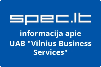Vilnius Business Services, UAB | spec.lt