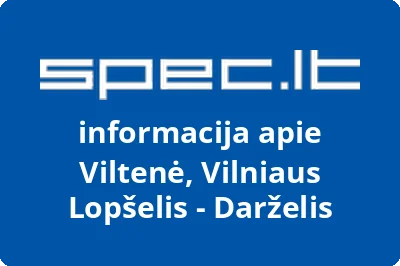 Vilniaus lopšelisdarželis Viltenė