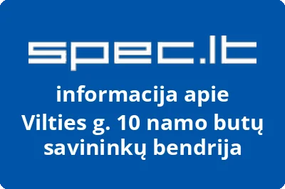 Vilties g. 10 namo butų savininkų bendrija | spec.lt