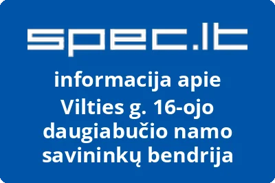 Vilties g. 16-ojo daugiabučio namo savininkų bendrija