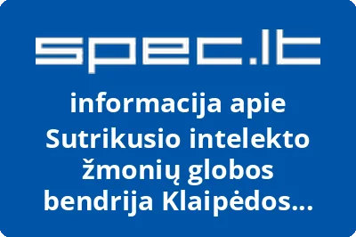 Sutrikusio intelekto žmonių globos bendrija Klaipėdos Viltis