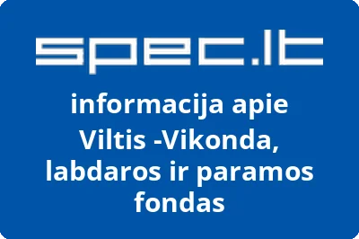 Labdaros ir paramos fondas ViltisVikonda
