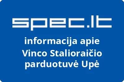 Vinco Stalioraičio parduotuvė Upė