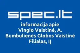 Vingio Vaistinė, A. Bumbulienės Globos Vaistinė Filialas, IĮ | spec.lt