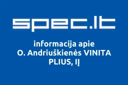 O. Andriuškienės VINITA PLIUS, IĮ | spec.lt
