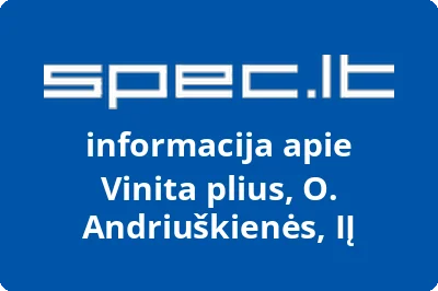 Vinita plius, O. Andriuškienės, IĮ