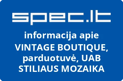 STILIAUS MOZAIKA, UAB