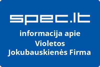 Violetos Jokubauskienės firma