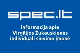 Virgilijos Žukauskienės individuali siuvimo įmonė | spec.lt