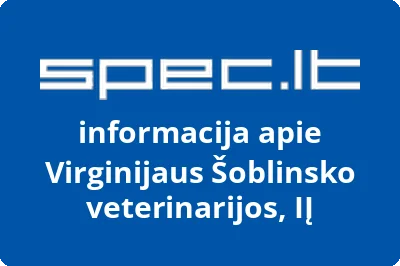 Virginijaus Šoblinsko veterinarijos, IĮ