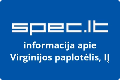 Virginijos paplotėlis, IĮ