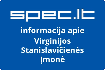 Virginijos Stanislavičienės Įmonė