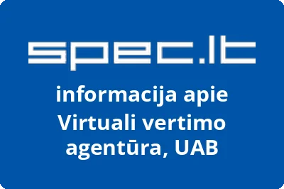 Virtuali vertimo agentūra, UAB