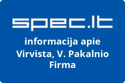 V. Pakalnio firma VIRVISTA