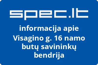 Visagino g. 16 namo butų savininkų bendrija