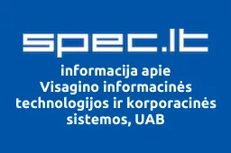 Visagino informacinės technologijos ir korporacinės sistemos, UAB | spec.lt