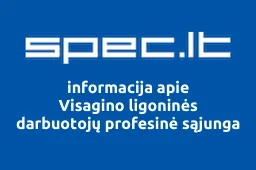 Visagino ligoninės darbuotojų profesinė sąjunga | spec.lt