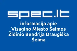 Visagino Miesto Šeimos Židinio Bendrija Draugiška Šeima | spec.lt