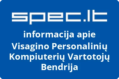 Visagino personalinių kompiuterių vartotojų bendrija