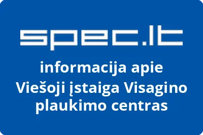 Visagino plaukimo centras, VŠĮ | spec.lt