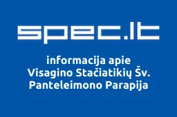 Visagino Stačiatikių Šv. Panteleimono Parapija | spec.lt