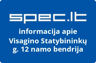 Visagino Statybininkų g. 12 namo bendrija