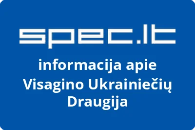 Visagino ukrainiečių draugija | spec.lt