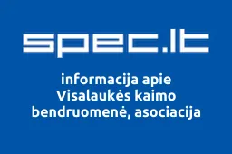 Visalaukės kaimo bendruomenė, asociacija | spec.lt
