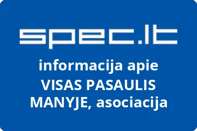 Asociacija VISAS PASAULIS manyje