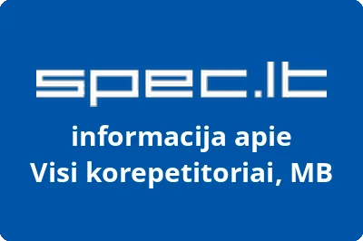 Visi korepetitoriai, MB