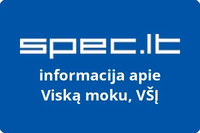 Viską moku, VŠĮ | spec.lt