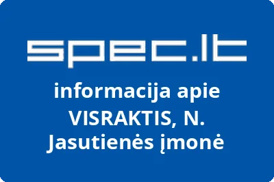 VISRAKTIS, N. Jasutienės įmonė