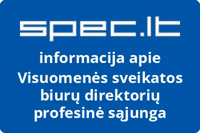 Visuomenės sveikatos biurų direktorių profesinė sąjunga | spec.lt