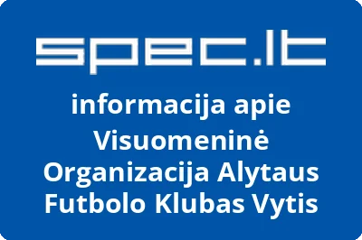 Visuomeninė organizacija Alytaus futbolo klubas VYTIS