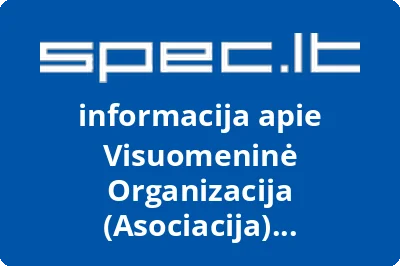 Visuomeninė Organizacija (Asociacija) Specialiosios Kūrybos Draugija Alytaus Guboja