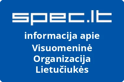 Visuomeninė organizacija Lietučiukės