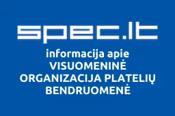 VISUOMENINĖ ORGANIZACIJA PLATELIŲ BENDRUOMENĖ iliustracija