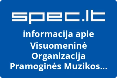 Visuomeninė organizacija pramoginės muzikos studija Vaivorykštė