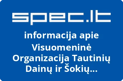 Visuomeninė organizacija Tautinių dainų ir šokių ansamblis ULDUKAS