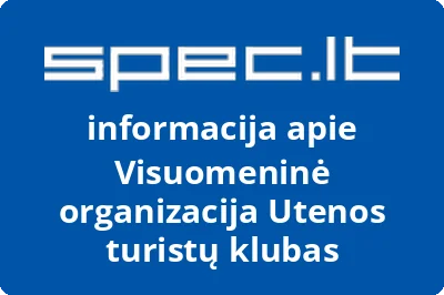 Visuomeninė organizacija Utenos turistų klubas